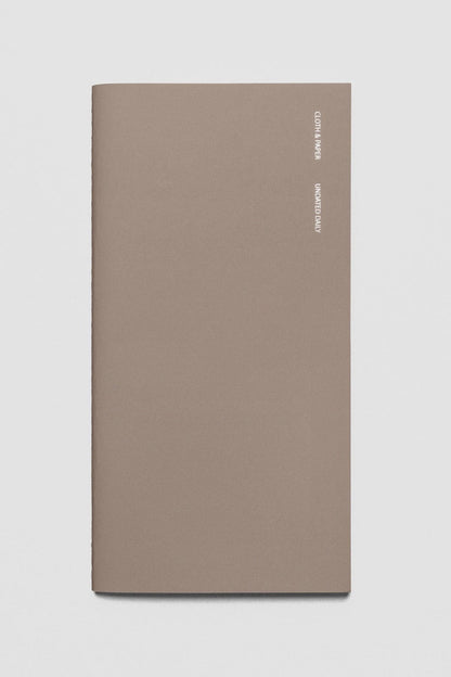 Cloth & Paper A5 Slim Travel Notebook Daily Lined