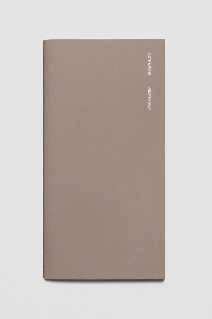 Cloth & Paper A5 Slim Travel Notebook Daily Lined