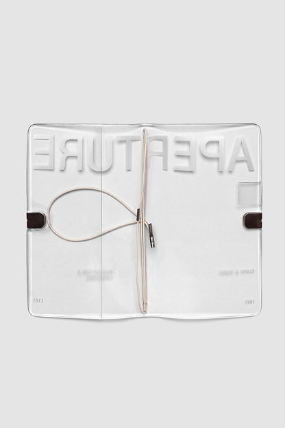 Cloth & Paper Aperture Pocket Plus Travel Notebook Cover Clear Vinyl