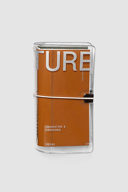 Cloth & Paper Aperture Pocket Plus Travel Notebook Cover Clear Vinyl