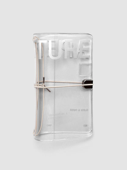 Cloth & Paper Aperture Pocket Plus Travel Notebook Cover Clear Vinyl