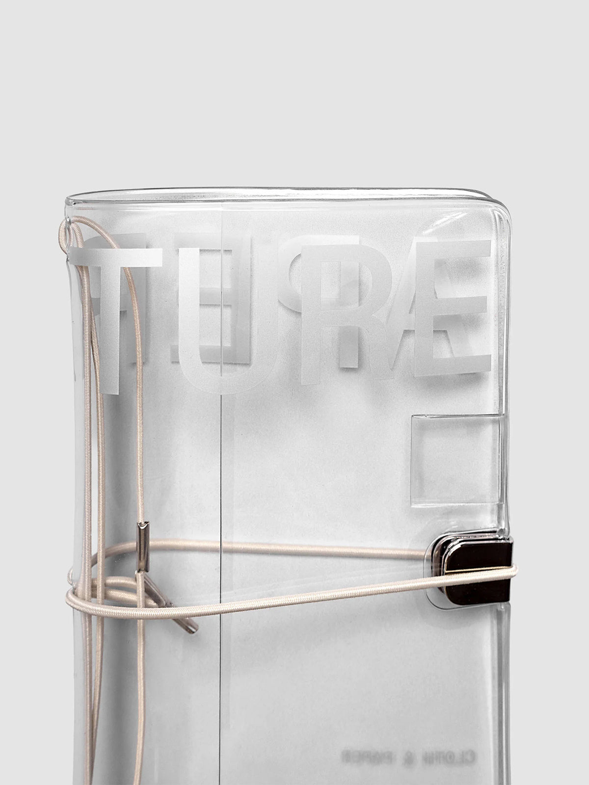 Cloth & Paper Aperture Pocket Plus Travel Notebook Cover Clear Vinyl