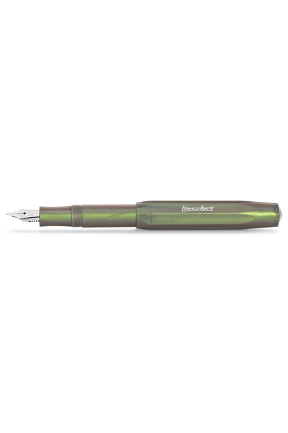 Kaweco Lunar Sport Fountain Pen Shadow Green Medium Nib