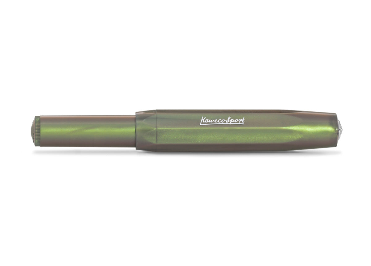 Kaweco Lunar Sport Fountain Pen Shadow Green Medium Nib