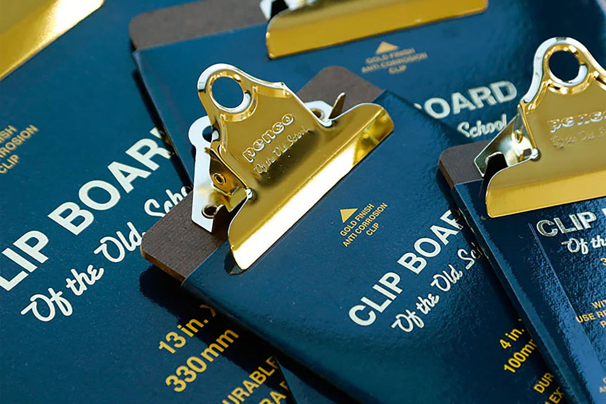 PENCO Clipboards Of the Old School Gold Clip