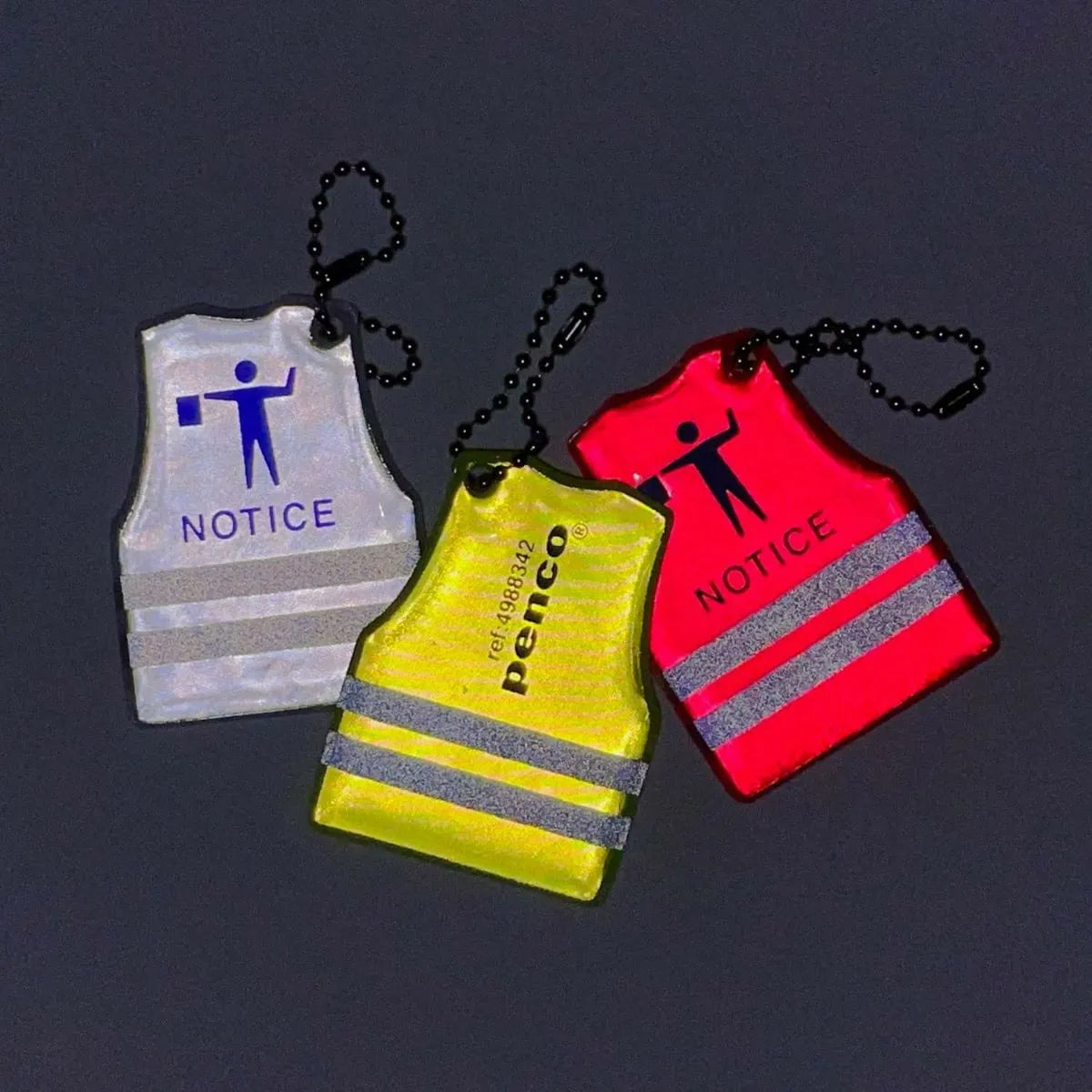 PENCO Reflective Keychain Yellow